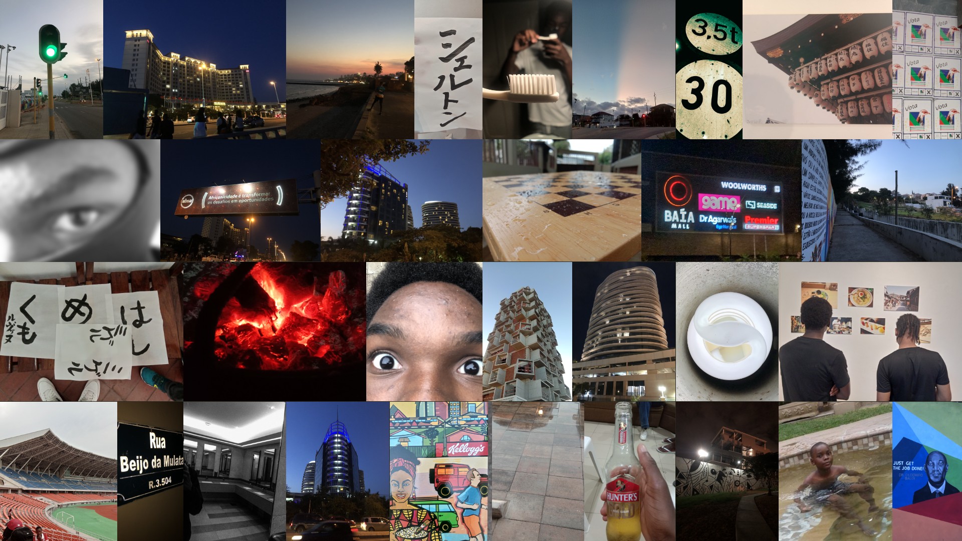 Coleção de fotos tiradas por mim.